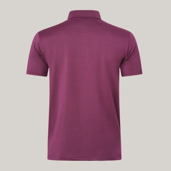 Inntex Premium Solid Polo Shirt - Solid Maroon - Image 3